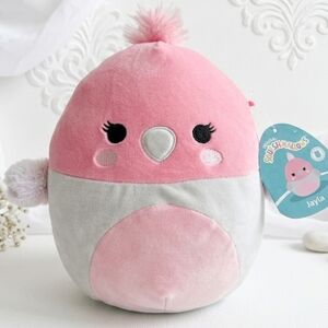 Squishmallows Jayla The Galah Cockatoo. First To Market. 8 in